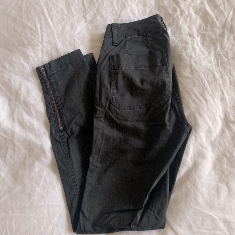 JCrew High-Waisted Cropped Skinny Pants